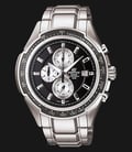 Casio Edifice EF-559D-1AVDF Chronograph Tachymeter Stainless Steel Watch-0