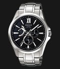 Casio Edifice EFB-300D-1AVDR Black Dial Stainless Steel Strap-0