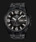 Casio Edifice EFR-104BK-1AVUDF Black Stainless Steel Watch-0