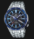 Casio Edifice EFR-106D-1A2VUDF Black Dial Stainless Steel Watch-0