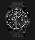 Casio Edifice EFR-523PB-1AVDF Chronograph Black Stainless Steel Case Resin Band-0
