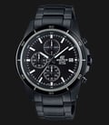 Casio Edifice EFR-526BK-1A1VUDF Chronograph Black Dial Black Stainless Steel Strap-0