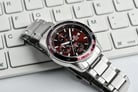 Casio Edifice EFR-526D-5CVUDF Chronograph Men Red Dial Stainless Steel Band-6