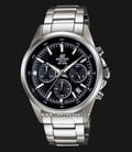 Casio Edifice EFR-527D-1AVUDF Chronograph Men Black Dial Stainless Steel Strap-0