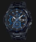 Casio Edifice EFR-539BK-1A2VUDF Chronograph Men Black Dial Black Stainless Steel Band-0