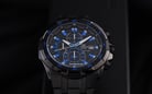 Casio Edifice EFR-539BK-1A2VUDF Chronograph Men Black Dial Black Stainless Steel Band-3