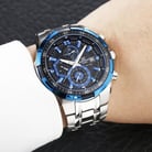 Casio Edifice EFR-539D-1A2VUDF Chronograph Men Dual Tone Dial Stainless Steel Band-4