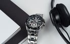 Casio Edifice EFR-539D-1AVUDF Chronograph Men Black Dial Stainless Steel Band-6