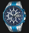 Casio Edifice CHRONOGRAPH EFR-549BB-2AVUDF Blue Dial Dual Tone Stainless Steel Watch-0