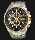 Casio Edifice CHRONOGRAPH EFR-549SG-1AVUDF Black Dial Dual Tone Stainless Steel Strap-0