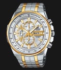 Casio Edifice CHRONOGRAPH EFR-549SG-7AVUDF White Dial Dual Tone Stainless Steel Strap-0