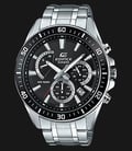 Casio Edifice EFR-552D-1AVUDF Chronograph Black Dial Stainless Steel Band-0