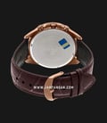 Casio Edifice EFR-552GL-2AVUDF Chronograph Men Blue Dial Brown Leather Strap-2
