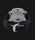 Casio Edifice EFR-559GL-7AVUDF Chronograph Men Silver Dial Navy Blue Leather Strap-2