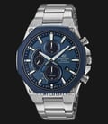 Casio Edifice Slim Line EFS-S570DB-2AUDF Tough Solar Blue Dial Stainless Steel Band-0