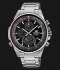Casio Edifice Slim Line EFS-S590D-1AVUDF Tough Solar Black Dial Stainless Steel Band-0