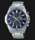 Casio Edifice EFS-S610D-1AVUDF Slim Blue Line Dial Stainless Steel Band-0