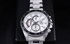 Casio Edifice EFV-550D-7AVUDF Chronograph Men Silver Dial Stainless Steel Band-5