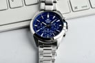 Casio Edifice EFV-630D-2AVUDF Chronograph Blue Dial Stainless Steel Band-5