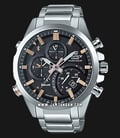 Casio Edifice EQB-500D-1A2ER Bluetooth Black Analog Dial Stainless Steel Strap-0