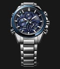 Casio Edifice SMARTPHONE LINK EQB-500DB-2ADR Blue Dial Stainless Steel Strap-1