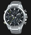Casio Edifice EQB-501D-1AMER Bluetooth Black Analog Dial Stainless Steel Strap-0
