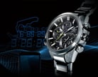 Casio Edifice EQB-501D-1AMER Bluetooth Black Analog Dial Stainless Steel Strap-1
