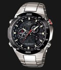 Casio Edifice Limited Edition EQS-1100DB-1AVDR Black Dial Light Taupe Stainless Steel Strap-0