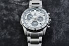 Casio Edifice EQS-930MD-8AVUDF Solar Powered Chronograph Silver Dial Stainless Steel Band-5