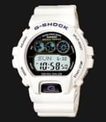 Casio G-Shock G-6900A-7DR Tough Solar Digital Dial White Resin Strap-0