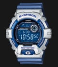 Casio G-Shock G-8900CS-3DR Blue Digital Dial White Resin Strap-0