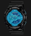 Casio G-Shock GA-110B-1A2DR Blue Digital Analog Dial Black Resin Strap-0