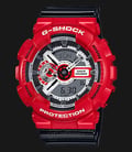 Casio G-Shock GA-110RD-4ADR - Water Resistance 200M Red/Black Resin Band-0