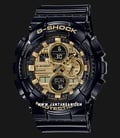Casio G-Shock GA-140GB-1A1DR Garish Color Series Men Gold Digital Analog Dial Black Resin Band-0