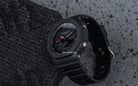 Casio G-Shock GA-2100-1A4DR Neon Accent Series Men Digital Analog Dial Black Resin Band-5