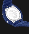 Casio G-Shock GA-2100-2ADR CasiOak Black Digital Analog Dial Blue Resin Band-3