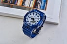 Casio G-Shock GA-2100BWP-2ADR Chinese Porcelain Digital Analog Light Blue Dial Blue Resin Band-7