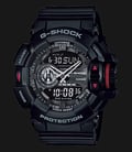 Casio G-Shock GA-400-1BDR Men Digital Analog Dial Black Resin Band-0