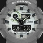 Casio G-Shock GA-700HD-8ADR Hidden Glow Series Digital Analog Luminous Dial Grey Resin Band-5