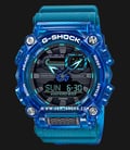 Casio G-Shock GA-900SKL-2ADR Sound Wave Series Digital Analog Dial Blue Translucent Resin Band-0