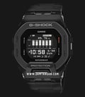 Casio G-Shock GBD-200-1DR G-Squad Men Black Digital Dial Black Resin Band-0