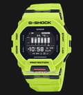Casio G-Shock GBD-200-9DR G-Squad Men Black Digital Dial Green Lime Resin Band-0