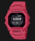 Casio G-Shock GBD-200RD-4DR Red Out Men Black Digital Dial Red Resin Band-0