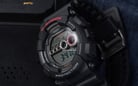 Casio G-Shock GD-100-1ADR Men Digital Dial Black Resin Band-3