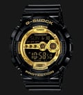 Casio G-Shock GD-100GB-1DR Men Digital Dial Black Resin Band-0