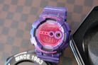 Casio G-Shock GD-100SC-6DR Ladies Pink Digital Dial Purple Resin Band-3