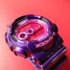 Casio G-Shock GD-100SC-6DR Ladies Pink Digital Dial Purple Resin Band-4