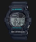 Casio G-Shock GD-350-1CCR Men Digital Dial Black Resin Strap-0