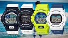 Casio G-Shock GLX-6900SS-1DR G-Lide Digital Dial White Resin Band-1