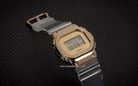 Casio G-Shock GM-5600SG-9DR Gold Ingot Collection Square Metal Covered Digital Dial Clear Resin Band-6